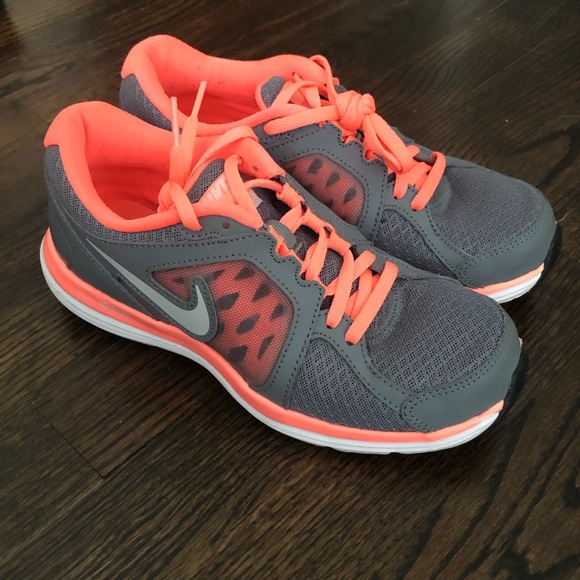 orange and grey nikes